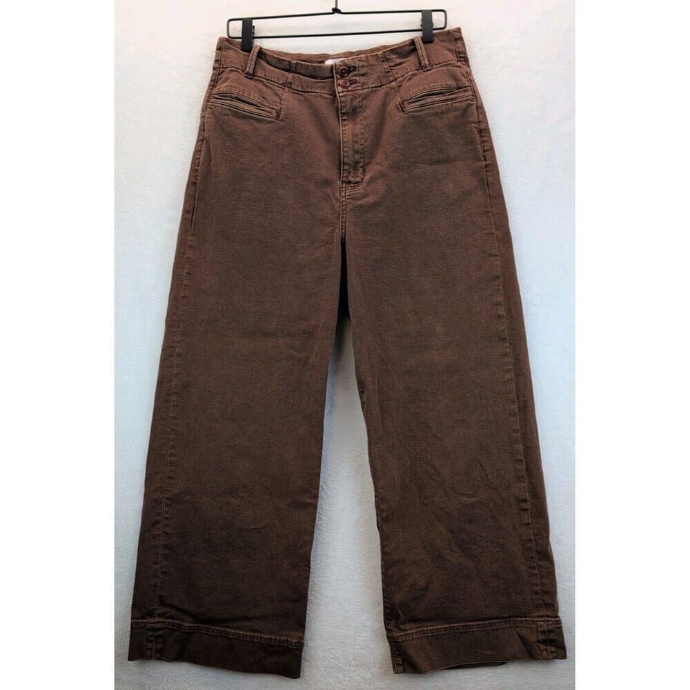Wide Leg Women’s Pants in Brown